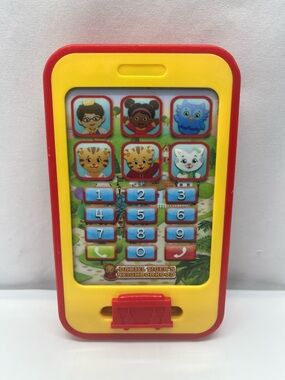 Children's Daniel Tiger Interactive Toy Phone - Yellow and Red